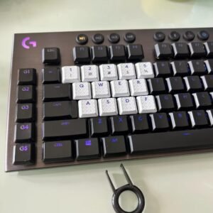 8/13 Keys Textured Keycaps | Non-Slip Replacement Gaming Keycap Set for Low Profile Mechanical Keyboard, Keyboard Caps